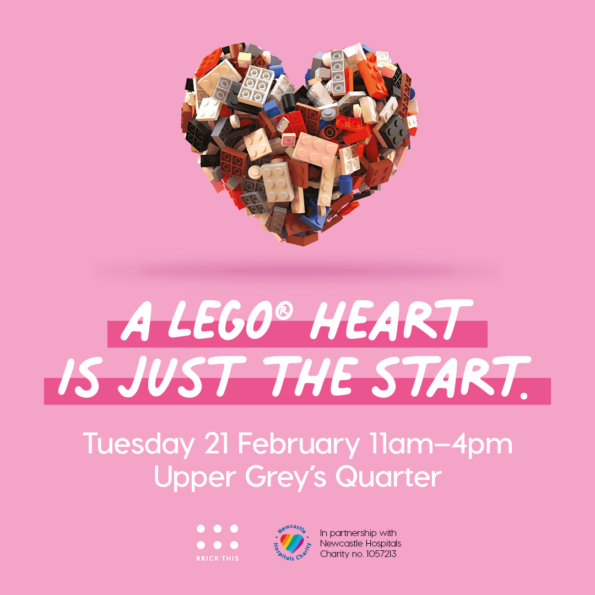 Eldon Square Organ Donation Lego Event with Newcastle Hospitals