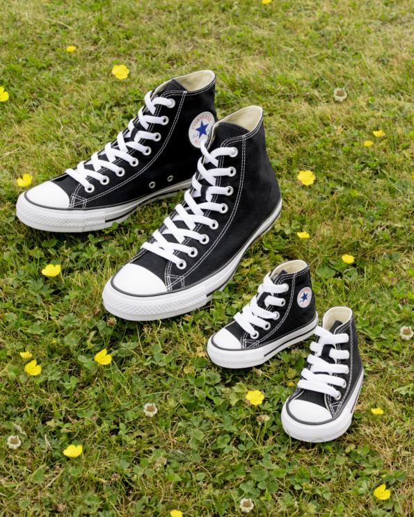 Womens Mothers Day Converse with Mini Converse