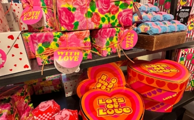 Lush Valentines Day Collection in Eldon Square
