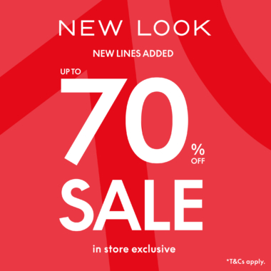 Up to 70% off sale