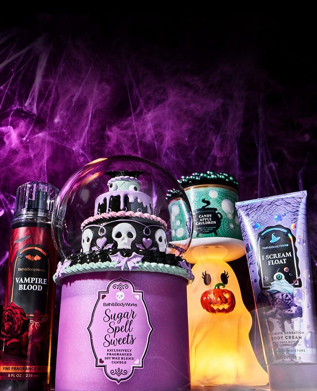 Bath and Body Works Vampire Halloween Products