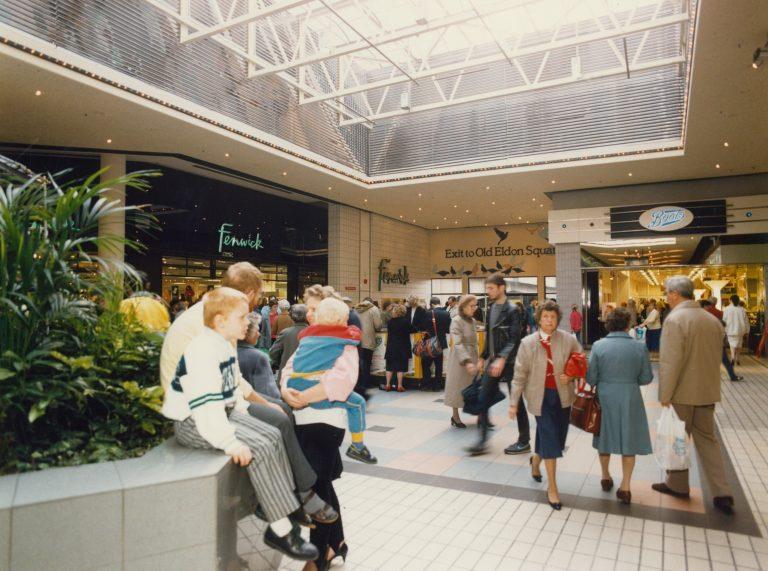 Outside Fenwicks and Boots- Eldon Square History
