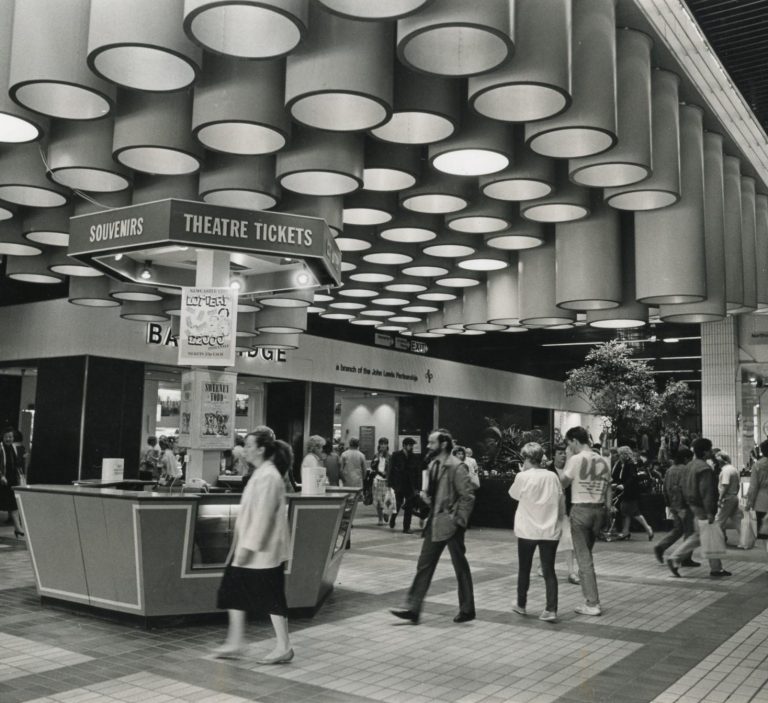 Theatre tickets and souvenirs - Eldon Square history