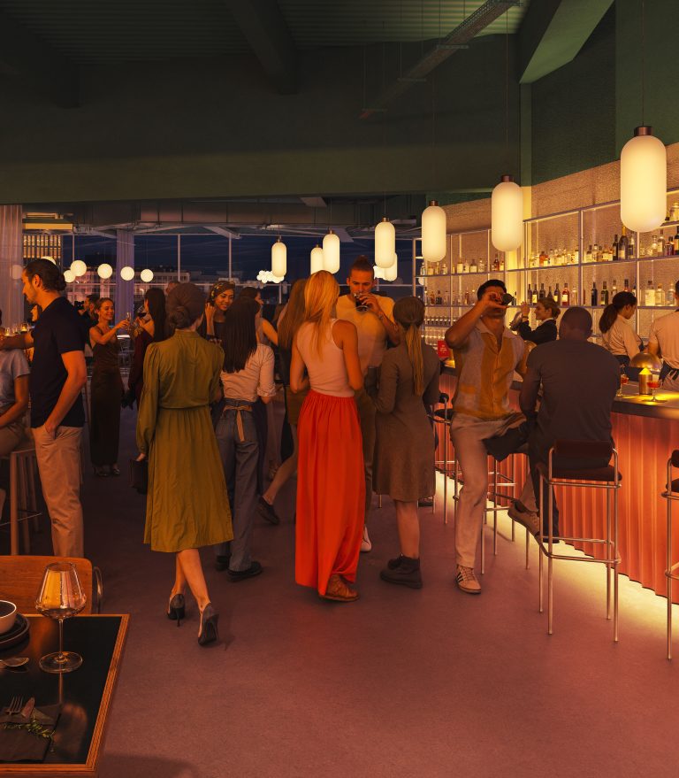 People at bar