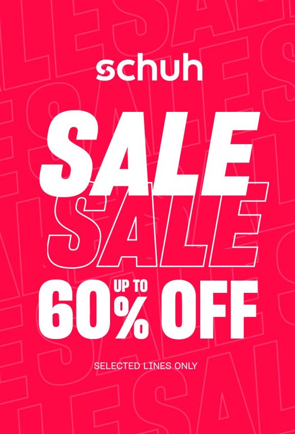 Enjoy up to 60% off schuh
