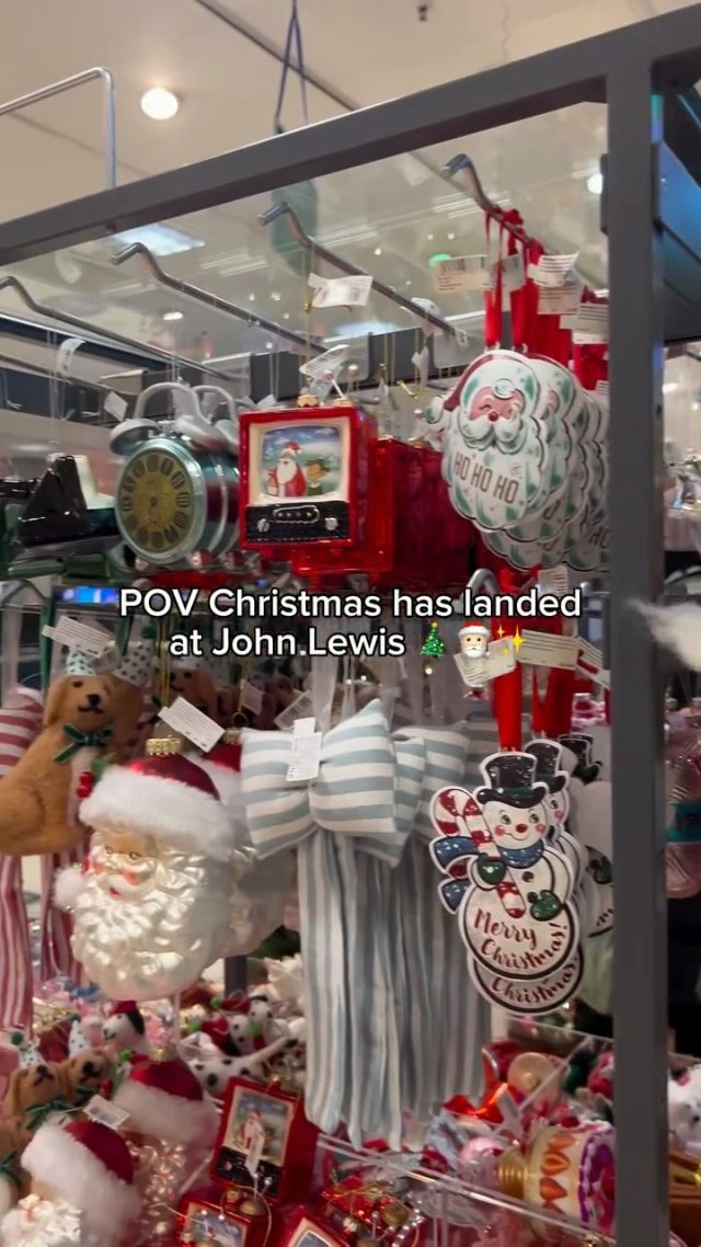 Me, you, and @johnlewis Christmas shopping at Eldon Square? 👀🎄Think neon nutcrackers, disco-ball reindeer, and baubles…This is not your average tree decor 💅💫