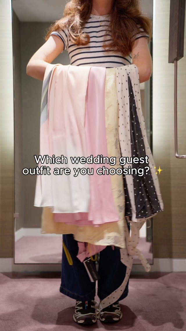 Which dress is your fave? 🎀💕Find the perfect outfit for your next spring wedding at @fenwickofficial ✨
