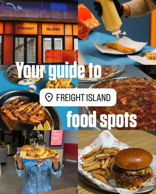 Save for your next @freightislandnewcastle trip! 🤭🍕🍔Choose from 10 delicious kitchens and endless flavours from @iscreamforpizza_ncl, @kbird_uk, @fuku.food.mcr and SO much more. 📍Eldon Square