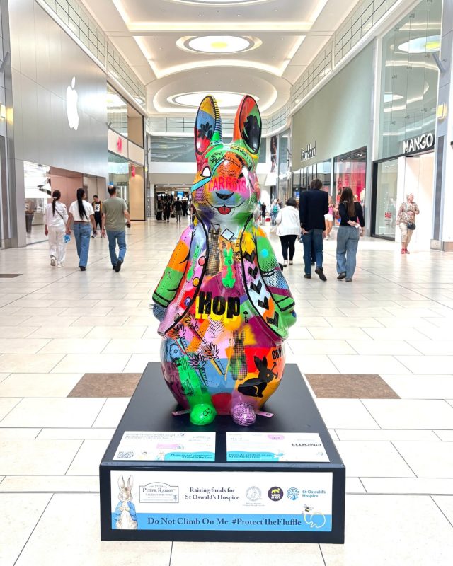 Peter Rabbit has arrived at Eldon Square! 🐰 We're delighted to be part of the Peter Rabbit™: Tales on the Tyne art trail. Visit our Peter Rabbit sculpture outside Hollister and don't forget to scan the QR code or enter for free via the Eldon Square website for your chance to win amazing prizes from @miniso_uk, @frankienbennys and many more ✨ Download the app, start exploring, and discover over 30 unique Peter Rabbit sculptures across Newcastle and North Tyneside, all while supporting the incredible work of @stoswaldsuk 💙📅 15 July – 14 SeptemberFind out more via link in bio!