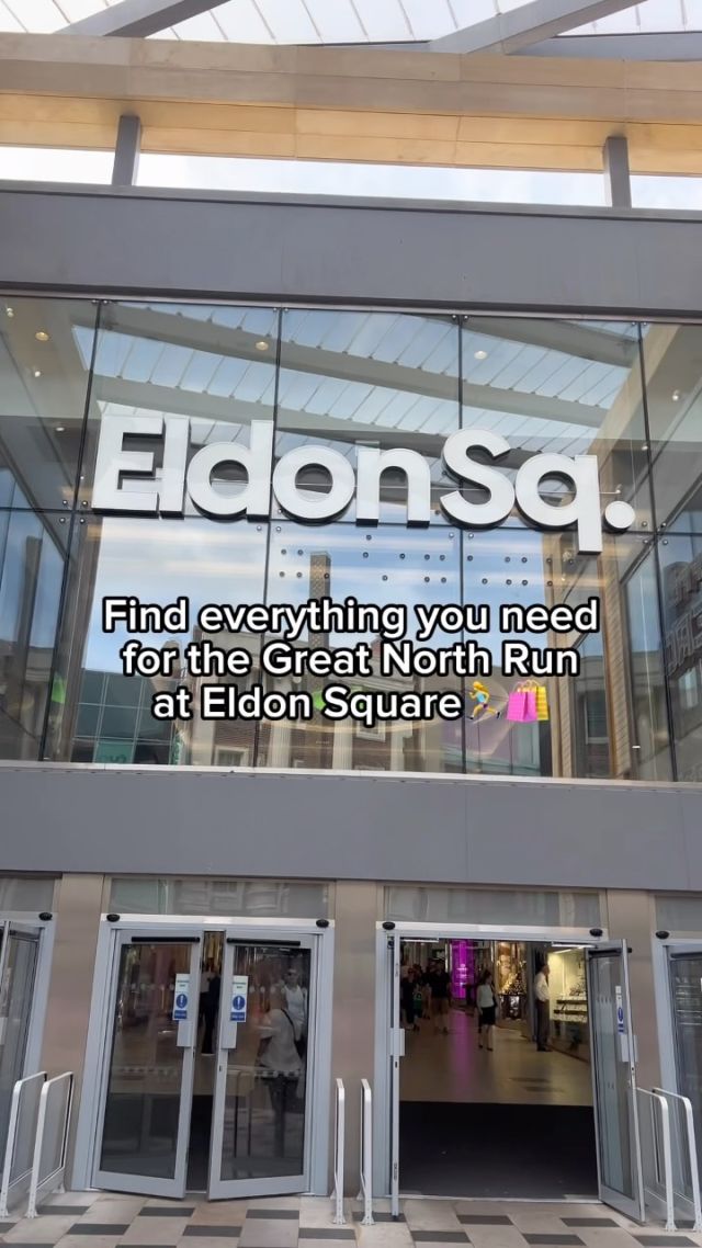 Getting ready to take on the Great North Run? 👀🏃‍♀️From running gear at @johnlewis_newcastle and @fenwickofficial , supportive footwear at @schuh and @footlocker, and must-have snacks at @bootseldonsquare and @hollandandbarrett - we’ve got you covered at Eldon Square 👏